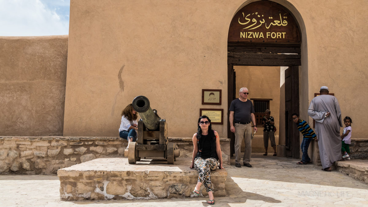 Nizwa - wejście do fortu
