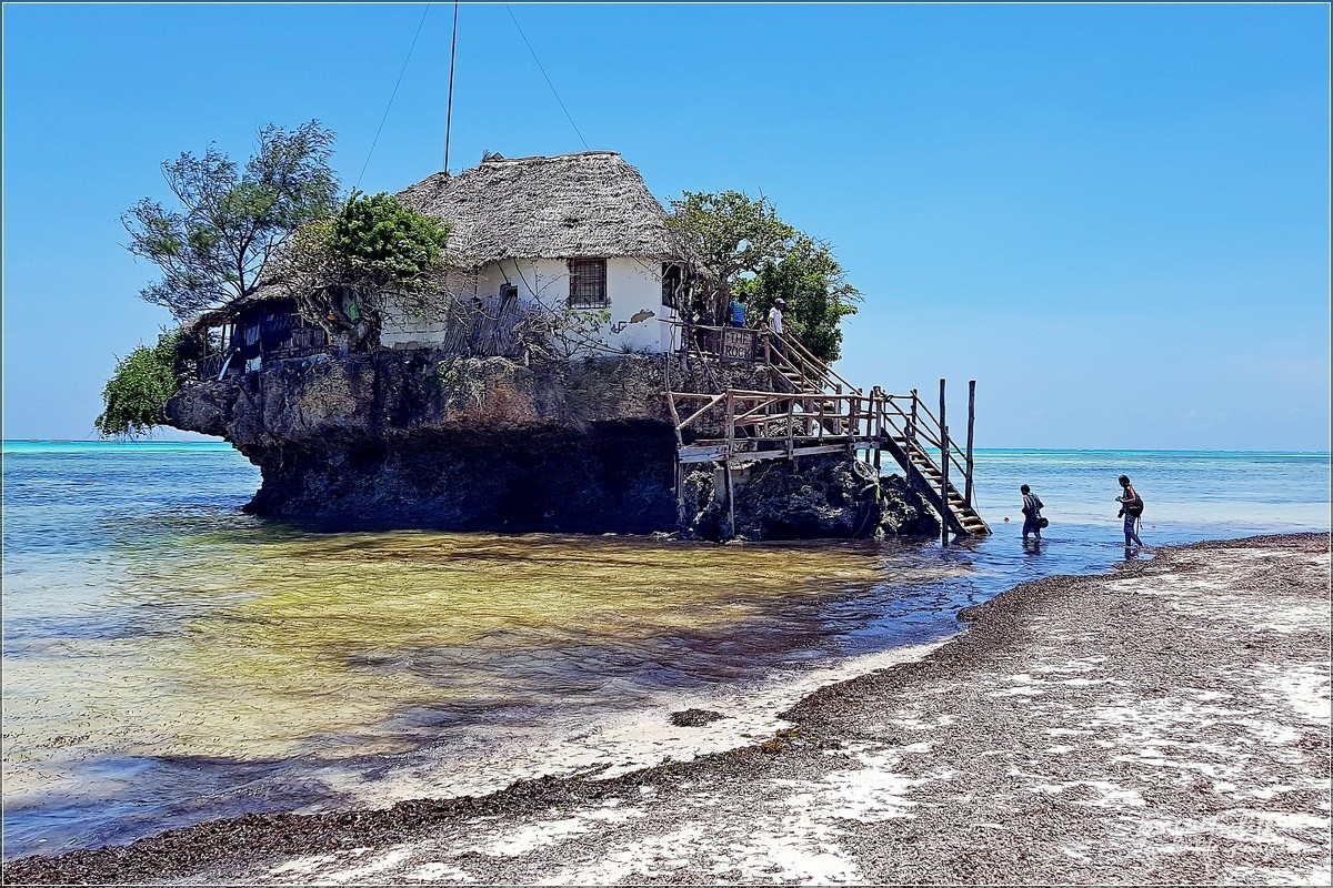 The Rock wschodnie wybrzeże Zanzibaru Restauracja