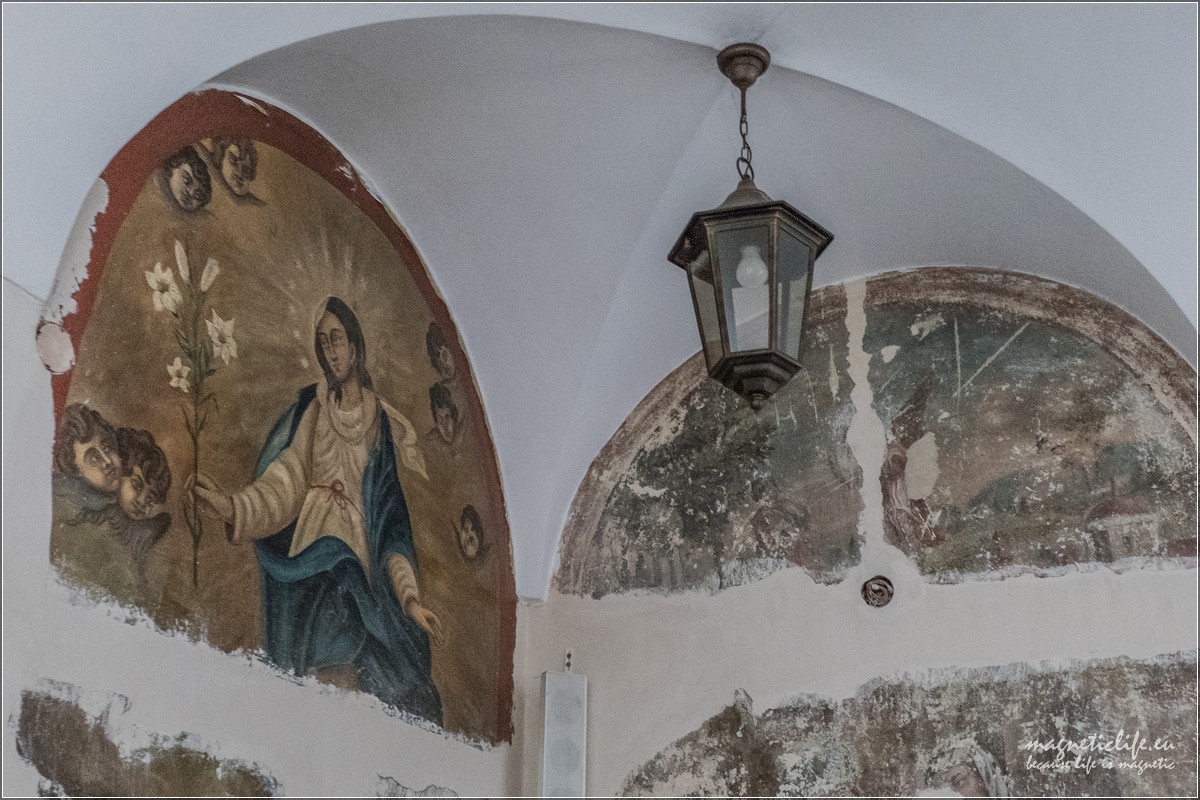 Klasztor Franciszkanów odsłonięte freski